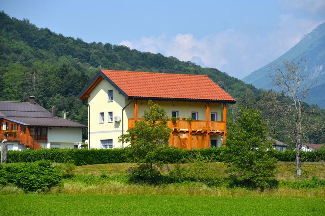 Apartament Hisasmihelka Kobarid Zewnętrze zdjęcie